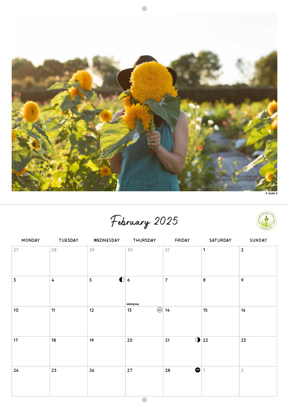 calendar example page